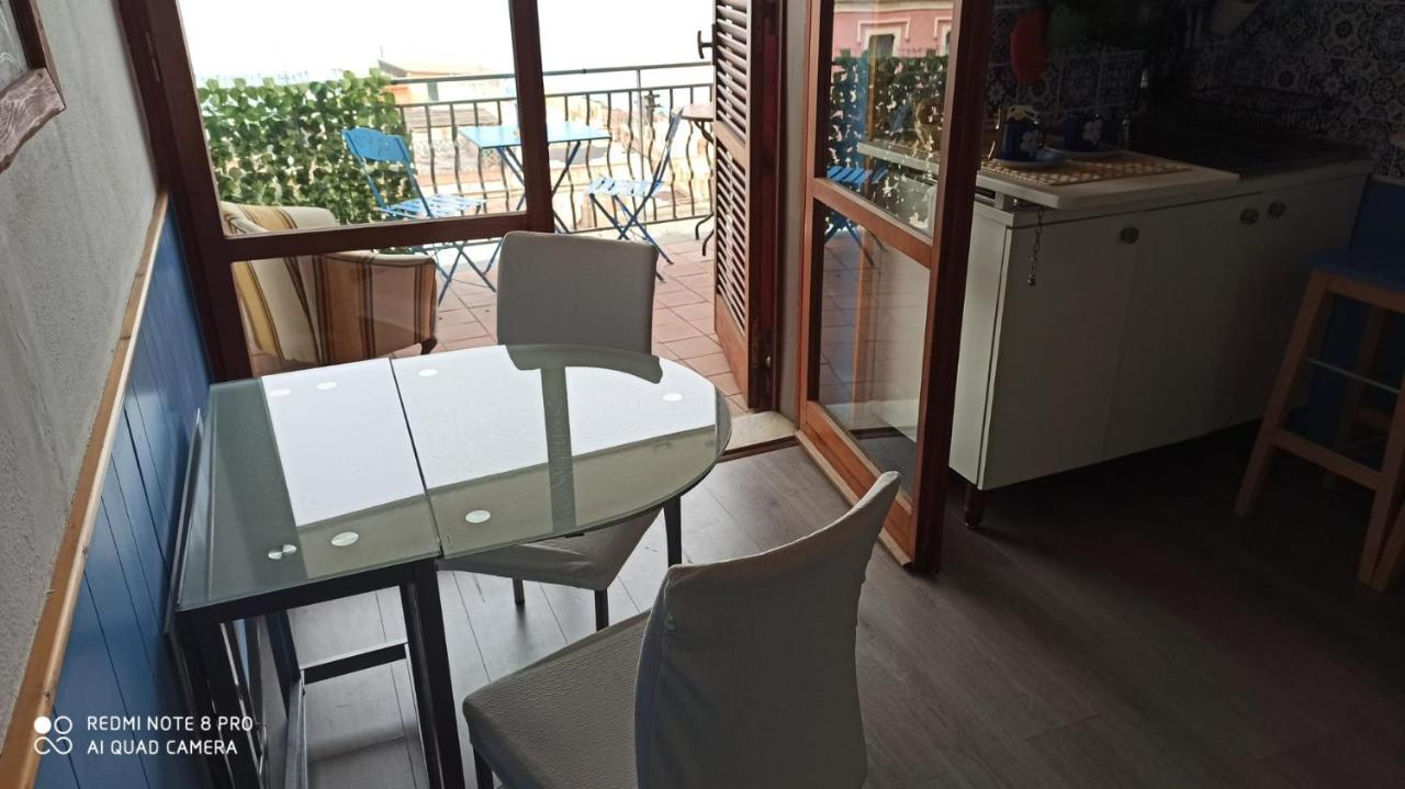 "Sea-See" Studio Taormina Center - Bellissima Vista Mare - Corner Kitchen Εξωτερικό φωτογραφία